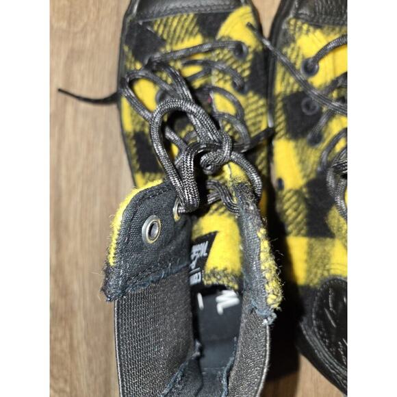 Converse Woolrich CTAS Hi Chelsea Boot 553385C Black/Yellow Size US‎ 6.5 EU 37 - Picture 9 of 14